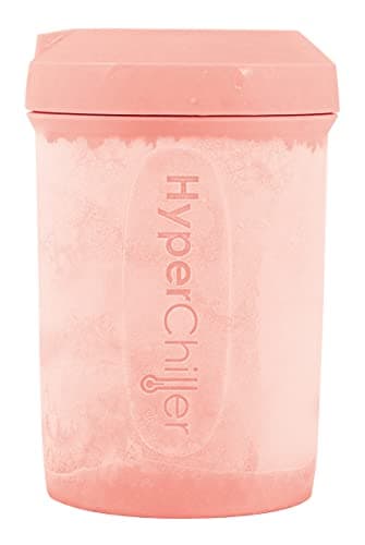 HyperChiller EBC-1023RG 2-Pack Patented Iced Coffee Beverage Cooler, Ready in One Minute, Reusable for Iced Tea, Wine, Spirits, Alcohol, Juice, 12.5 OZ, Rose Gold