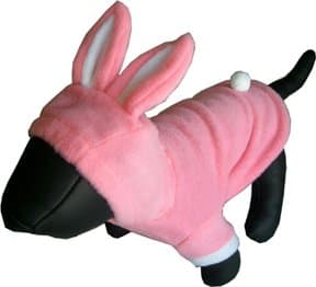 Pink Bunny Dog CostumeLARGE