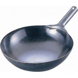 Yamada cast iron wok on one side (thickness 1.2 mm) 36 cm ATY9136 (Japan import/package and manual are written in Japan)