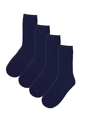 Boy's School Uniform Socks - Pack Of 4
