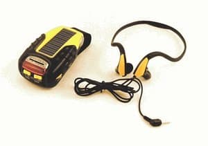 MicroSolar Am/ Fm Armband Radio
