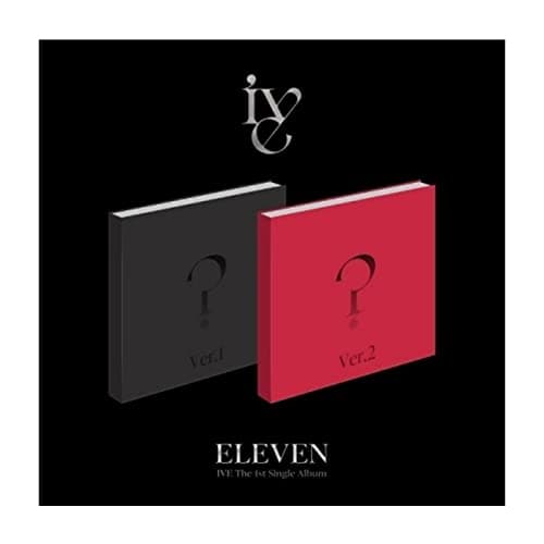 IVE ELEVEN 1st Single Album Random Version CD+1p Folding Poster On Pack+92p PhotoBook+1p PhotoCard+Tracking Sealed