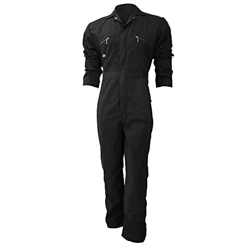 Dickies Redhawk Men's Work Suit with Zip - Black -
