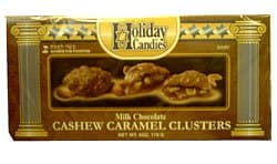 Passover Milk Chocolate Cashew Caramel Clusters