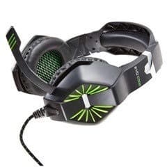 EVO CORE Stereo Gaming Headset for Xbox One Controller, Surround Sound, Noise Cancelling Over Ear Headphones with Boom Mic, LED Glow Light,Stereo Sound, in-Line Volume Control