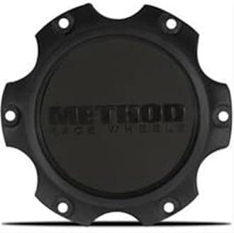 Method Race Wheels Center Cap, Screw-On, Black