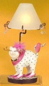 Fancy Cat Tea Light Lamp