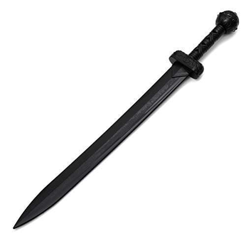 Martial Arts Black Polypropylene Plastic Roman "Gladius" Training sword