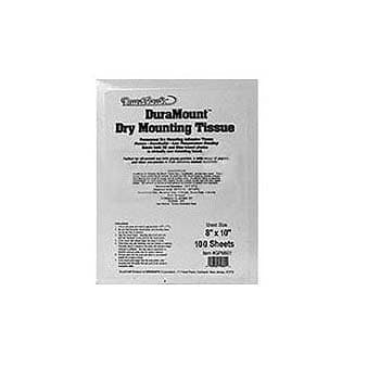 Duramount Dry Mount Tissue 8x10 100 sheet