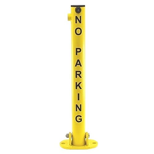 No Parking Fold Down Security Post