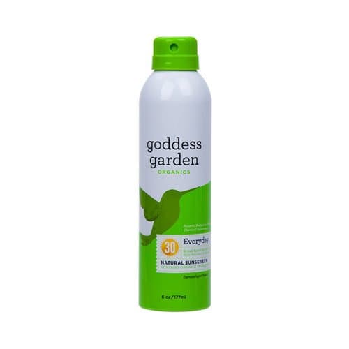 Goddess Garden Natural Sunscreen Continuous Spray 6 OZ (PACK OF 2)