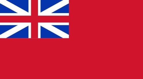 3' x 5' British Red Ensign Flag - Nylon