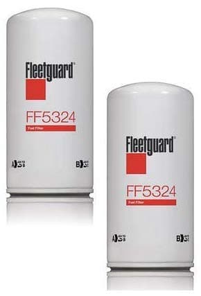 Fleetguard FF5324 Fuel Filter (Pack of 2)