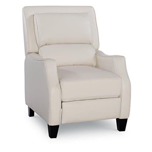 Opulence Home Duncan Recliner, Harmony Ivory