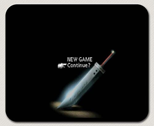 OKayStyles Final Fantasy VII Start Screen Mouse Pad