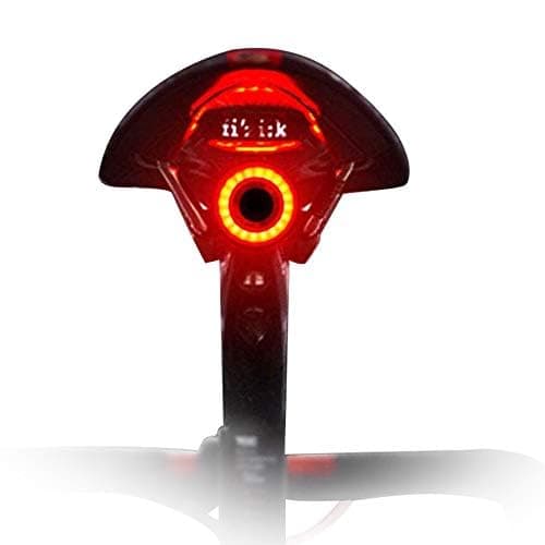 Ultra Bright Smart Bicycle Tail Light,USB Rechargeable, Auto On/Off Brake Sensing Bike Taillights,IPX6 Waterproof Bicycle Rear Lights,Back Red LED Light for Mountain Bike Accessories