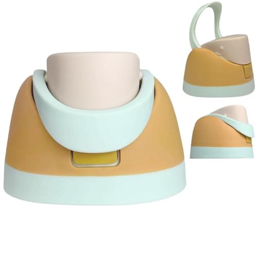 Replacement Cap for Owala Freesip, Replacement Accessories for Owala Free Sip, One Button Water Bottle Top Lid Compatible with Owala Cup 16oz 24oz 32oz 40oz, Leakproof, BPA-Free(mustard)