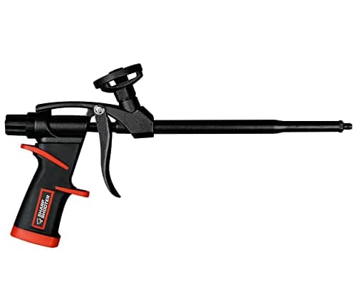 Touch N Seal Gun Foam II Fire Blocking Polyurethane Gun Foam Spray Sealant Kit - 12/24oz Cans, 2/12oz Cans Zero FOC Polyurethane Foam Cleaner, and 1 - Reusable Applicator Gun