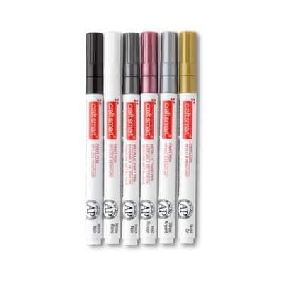Metallic Medium Line Paint Pen Set by Craft Smart® 6ct