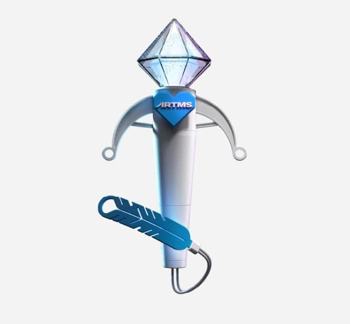Dreamus Official K-POP LIGHT STICK - White, Blue - LED - Plastic - Battery Powered