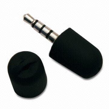 Rubber Black Exeze MM1 Mini Microphone for iPod nano, iPod classic, iPod touch, iPhone 3G and iPhone 3GS