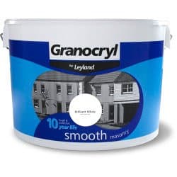GranocrylSmooth Masonry 10L Brilliant White