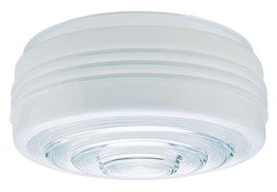 6-Inch Drum Shade Replacement Glass Shade - 5-7/8-Inch Fitter Opening (Vintage)