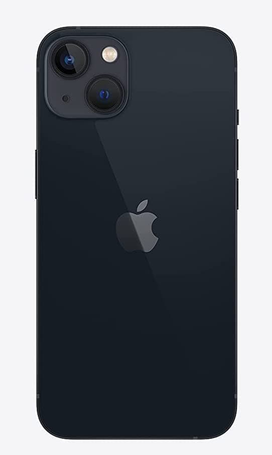 Original Back Glass Replacement for iPhone 13 All Carriers with Pre-Installed Adhesive and Repair 13 Tool (Black)