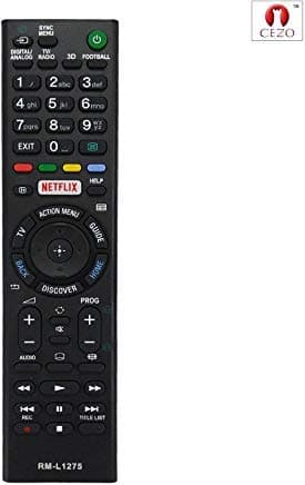 CEZO New Replacement TV Remote Control RMT-TX100D for Sony Bravia Remote Control Fit for Sony Smart TV - No Setup Required Universal Remote Control RMT-TX100D RMT-TX101J RMT-TX102U RMT-TX102D