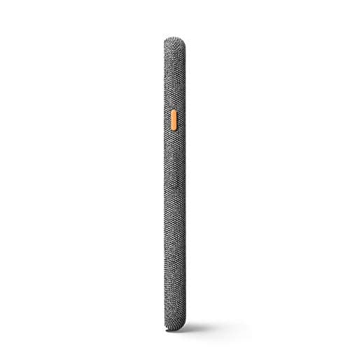 Google Microfiber, Polycarbonate, Polyester Custom-Knit Back Cover For Pixel 3A (Fog), Grey