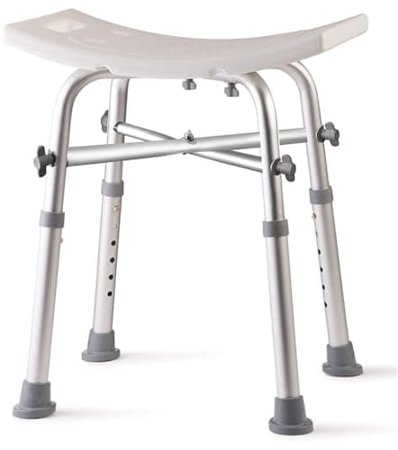 Dr. Kay's Adjustable shower Chair for inside shower with Unique Heavy Duty Crossbar Supports, Shower Stool for the inside tub, Bath stool, adjustable shower chair for the elderly and disabled, 500 lbs