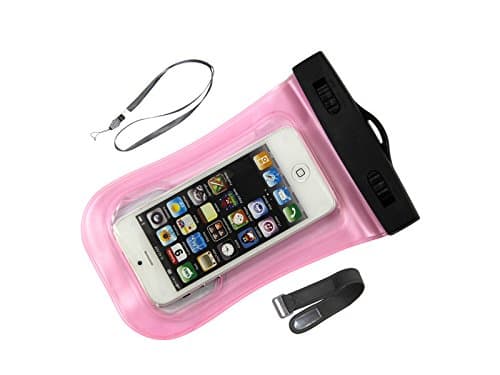 Sport Force Waterproof Pouch for Mobile Phone/Camera, Pink