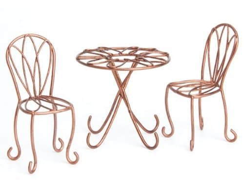 Fairy Gardening Mini Bistro Set