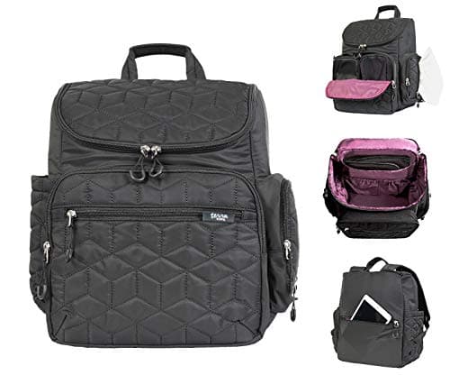 Waterproof Diaper Bag/Multifunction Trip 11 Pockets/Stroller Straps/Mom Dad Gift