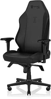SecretlabTitan Evo Lite in Black Prime 2.0 Leatherette Gaming Chair - Reclining - Ergonomic & Heavy Duty Computer Chair with 4D Armrests & Lumbar Support - Black