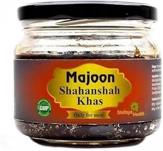 Shahanshah Khas – Unani Medicine for Men’s Vitality, Strength, Energy & Endurance | Herbal Tonic for Performance & Power by Shifaya Health | 250 g