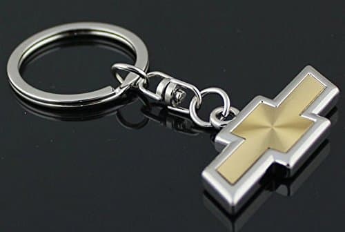 Generic 3D car Logo Chrome Keychain Stainless Keychain Keyring