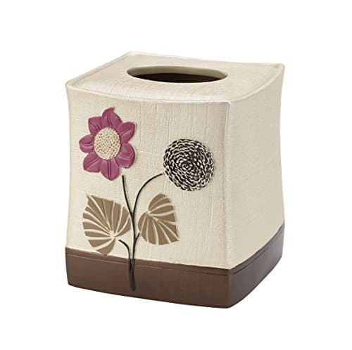 Popular Bath Tissue Box, Lillian Collection, Beige