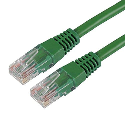 SANOXY Network Cables SNX- PS11022 Network Cable, Cat5e, RJ45 Plug, RJ45 Plug, 13.1 ft, 4 m, Green