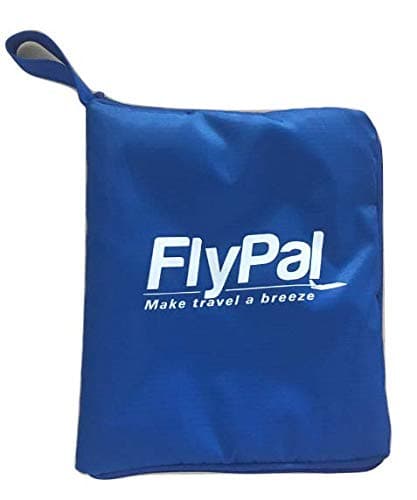 Inflatable Foot Rest Multi-Functional Carry Bag and Dust Cover, Zipper Bag, Blue