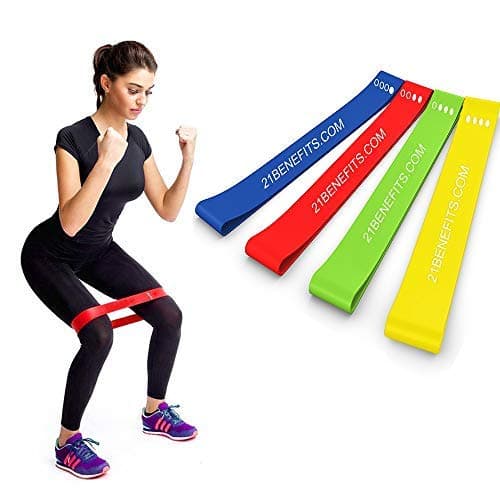 Resistance Loop Exercise Bands - Exercise Bands for Legs and Butt for Women and Men