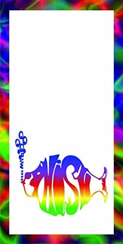 Phish Cornhole Set, 2 Decals 24x48" for Cornhole Baggo Bag Toss Boards