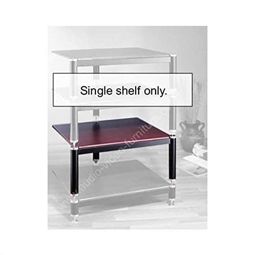 BL304-03 9 inches High Additional Shelf for BL304-Silver/Silver/Oak