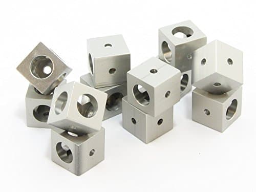 MakerBeamXL Corner Cube clear (15x15x15mm) 12pcs