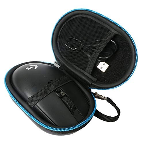 Baval Hard Case for Logitech G305 LIGHTSPEED Wireless Gaming Mouse, Black