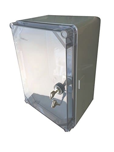 UNI-mini/T Control Cabinet with Lock 300 x 200 x 160 mm Distribution Cabinet Industrial Housing Switch Box 43.02 IP65 5917