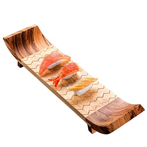macrame wall hanging Japan Style Bamboo Sushi Plate Tableware Sashimi Plate Board Japanese Cuisine Food Cuisine Japonaise Rectangular Display Plate boho decor