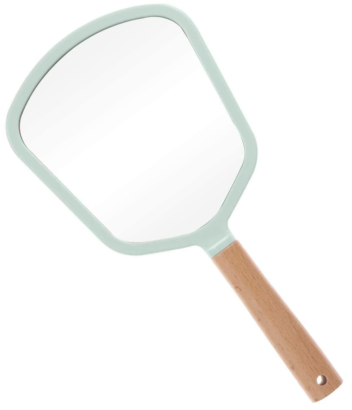 - Makeup Mirror with Magnification, for Desk Make Up, Magnifying Hand Held Mirror (Sky Blue)