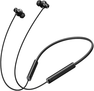 Buds Wireless 5 ANC in Ear Bluetooth Headphones,50dB ANC, 13.6mm Dynamic Bass Driver,360° Spatial Audio,45ms Low Latency,Upto 38hrs Playback,IP55 Rating,Dual Device Connection (Midnight Black)