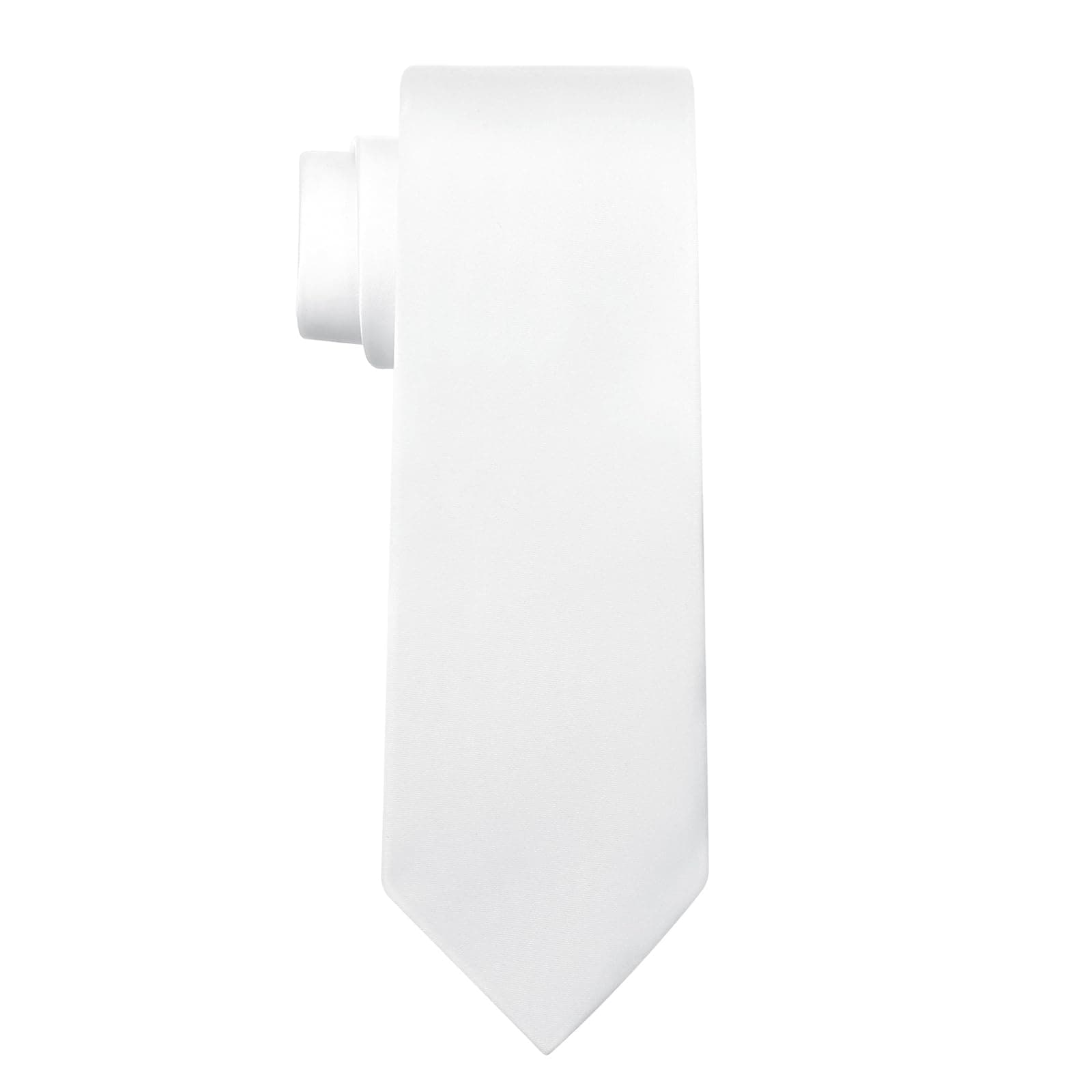 Men's Ties Solid Pure Color Plain Neckties Formal Black Ties For Men